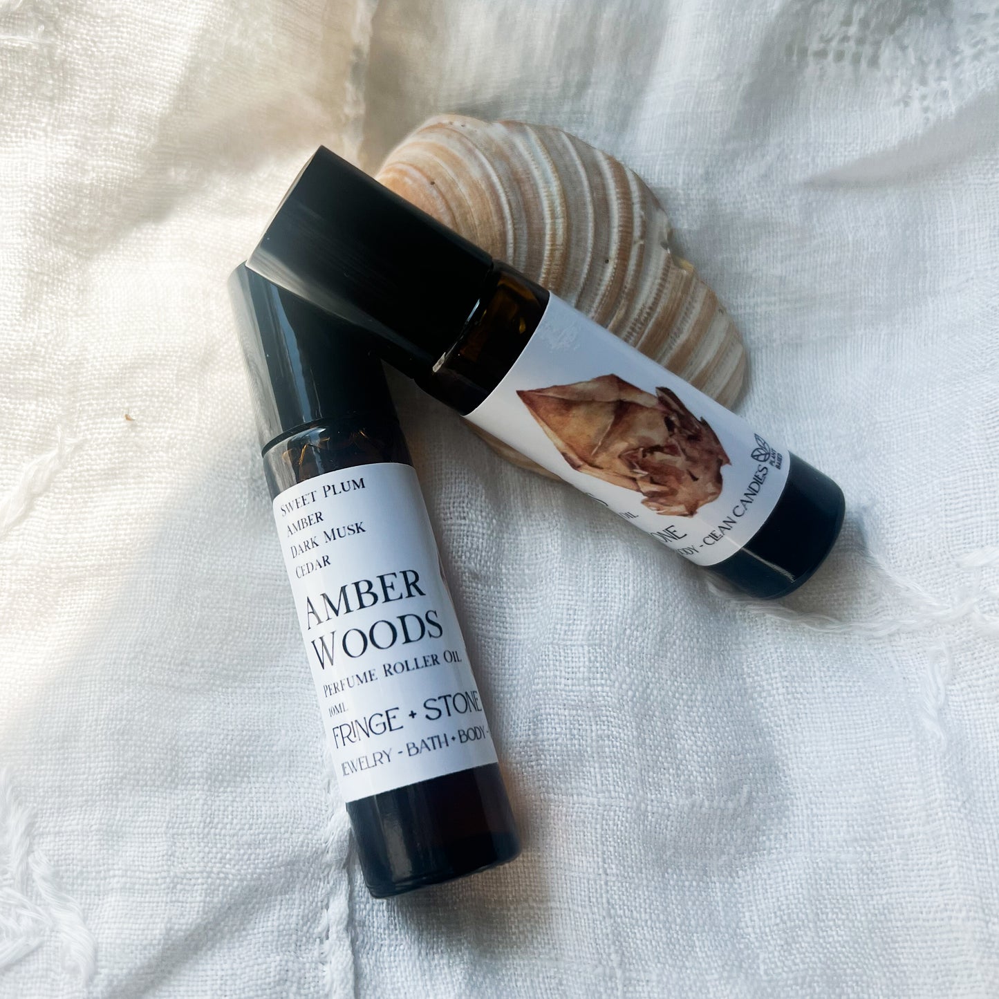 AMBER WOODS PERFUME ROLLER OIL