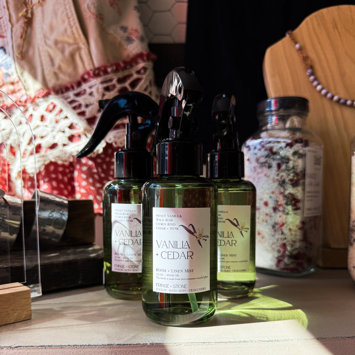 VANILLA + CEDAR - Room + Linen Spray