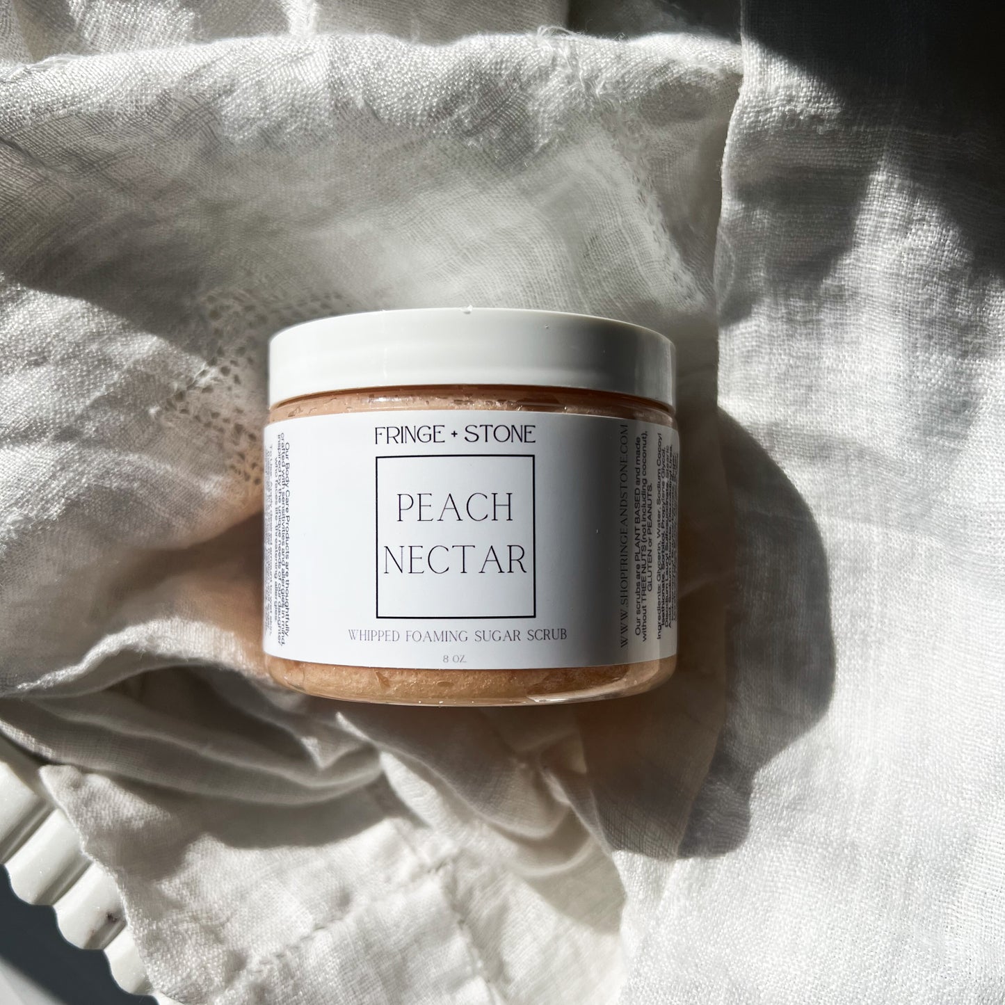 FRESH PEACH- FOAMING SUGAR SCRUB