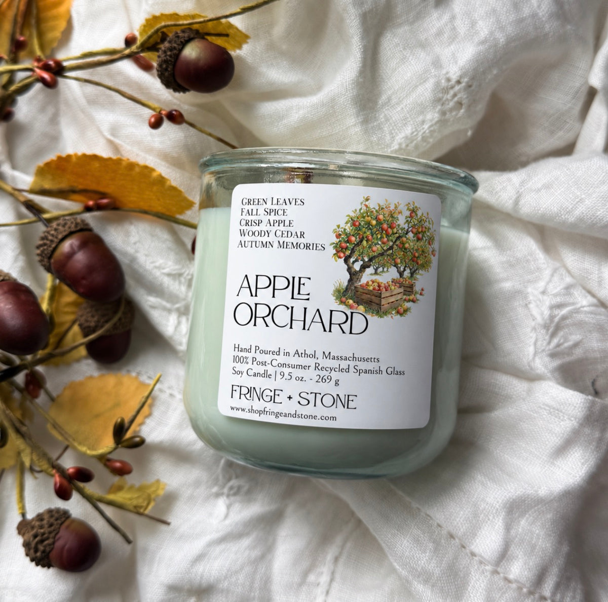 APPLE ORCHARD SOY CANDLE - 9.5 oz.