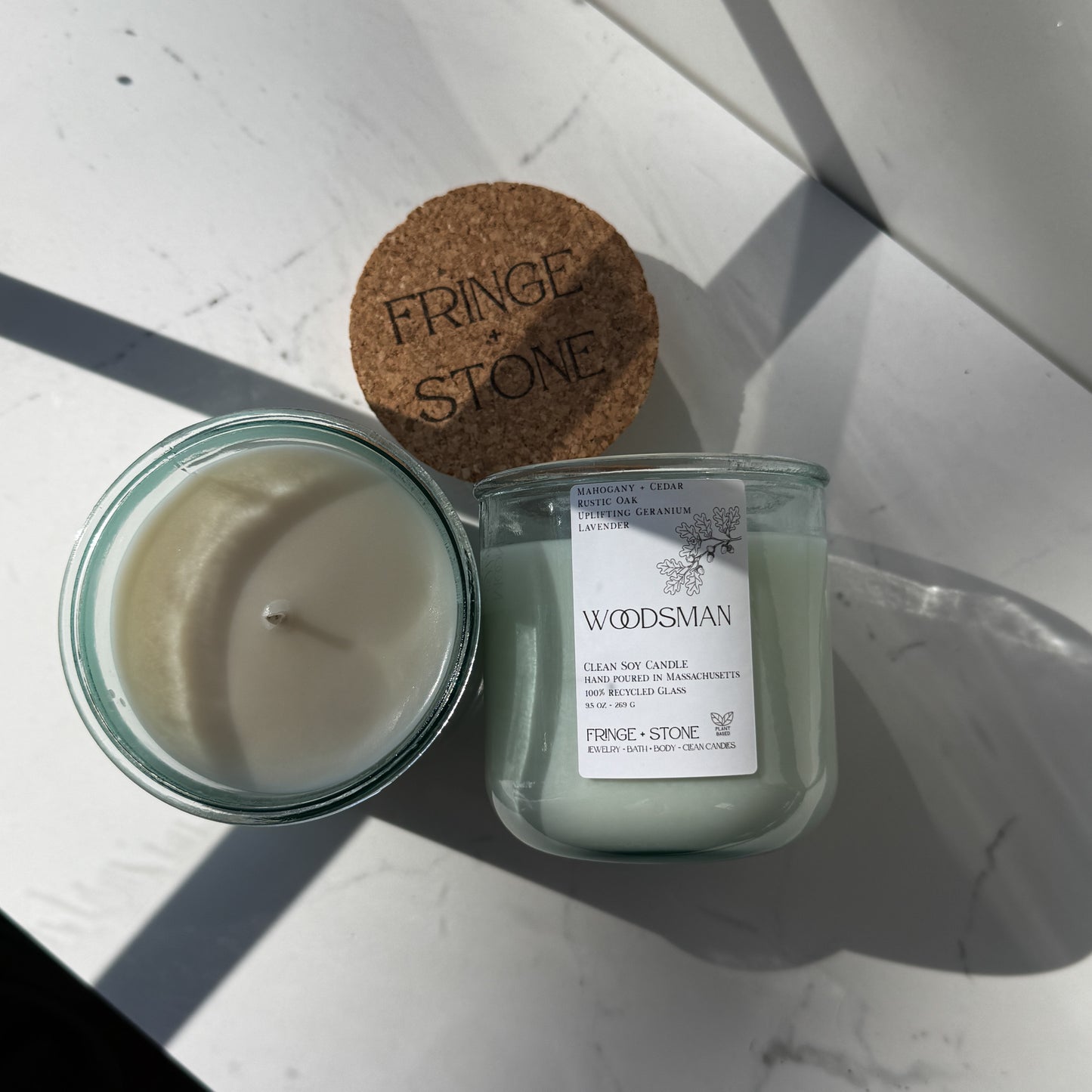 WOODSMAN SOY CANDLE - 9.5 oz.
