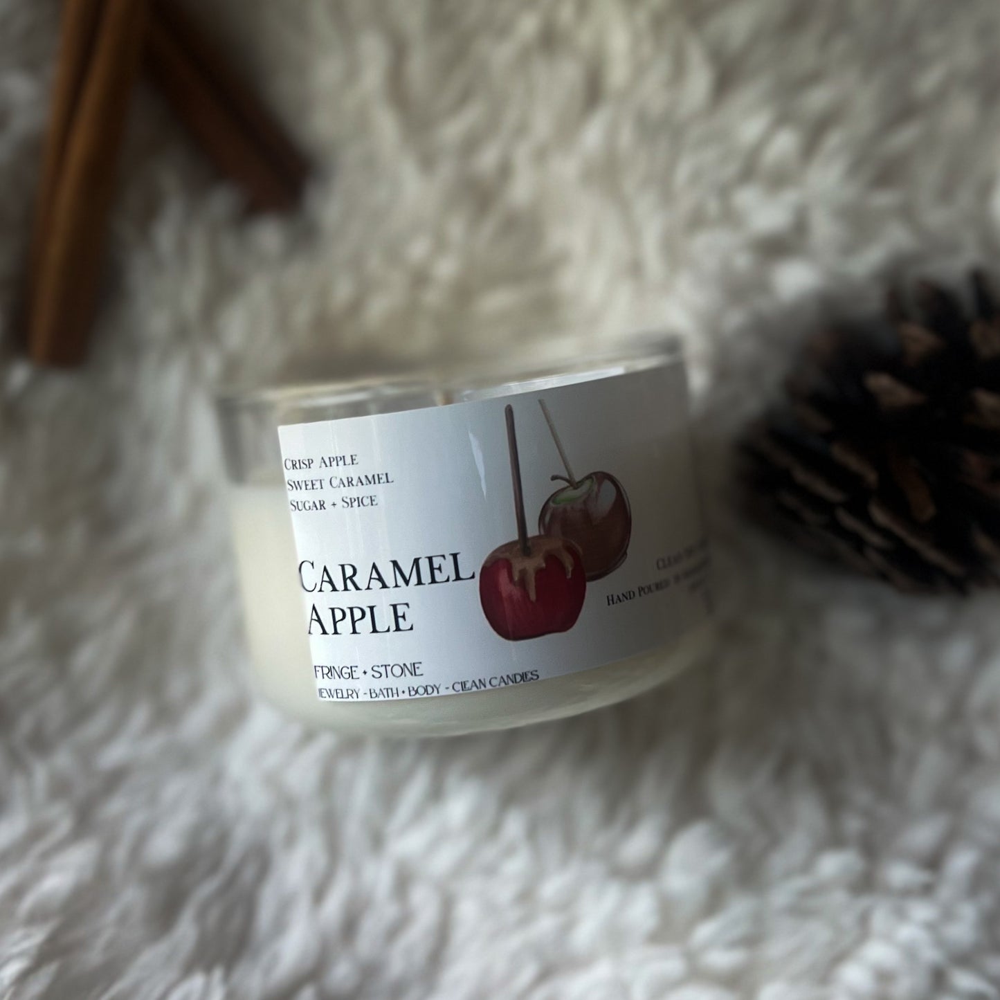 CARAMEL APPLE Soy Candle