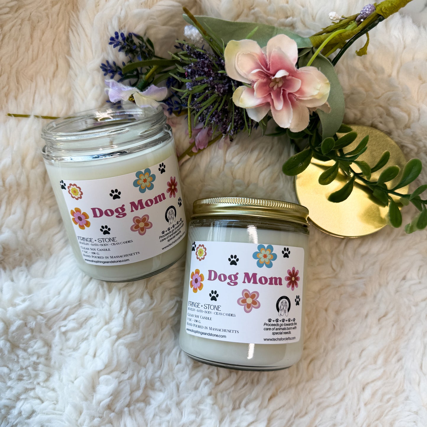 DOG MOM CANDLE - 7 oz.