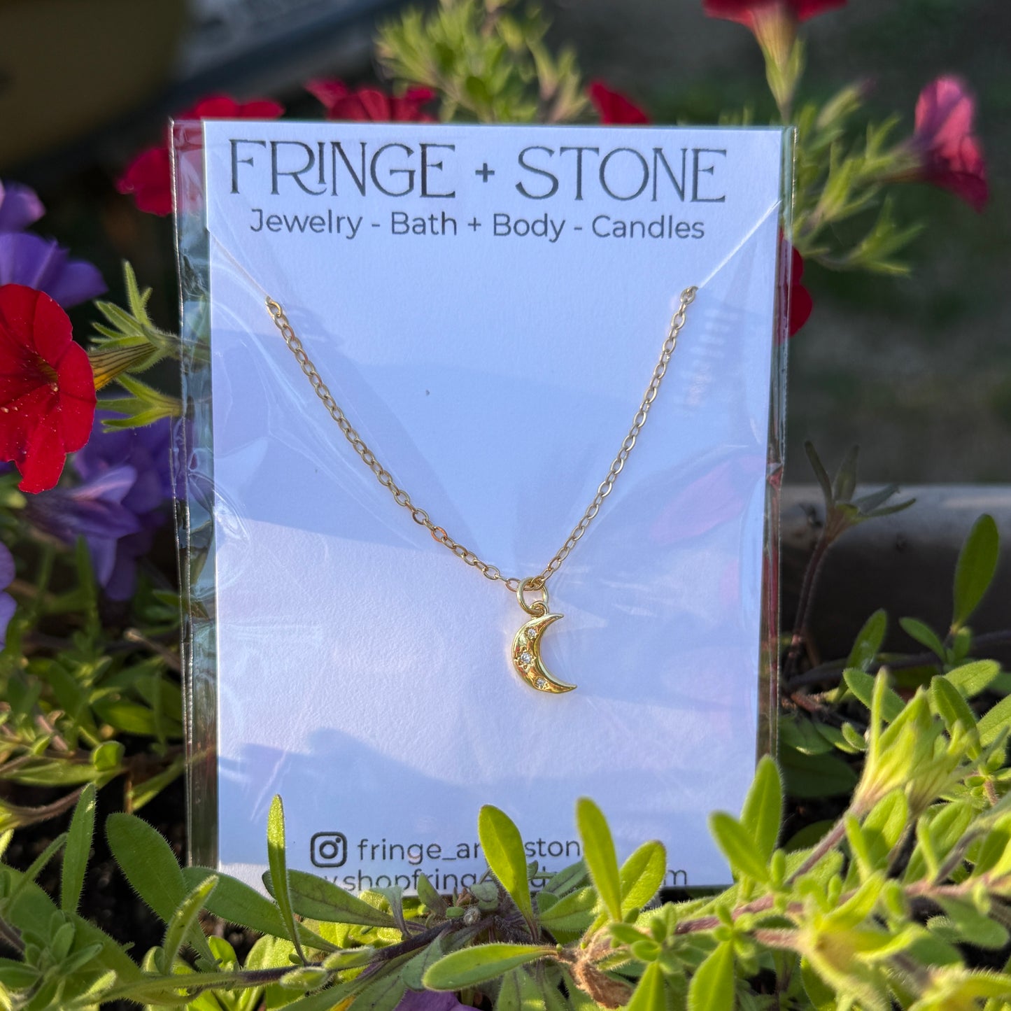 CRESCENT MOON NECKLACE