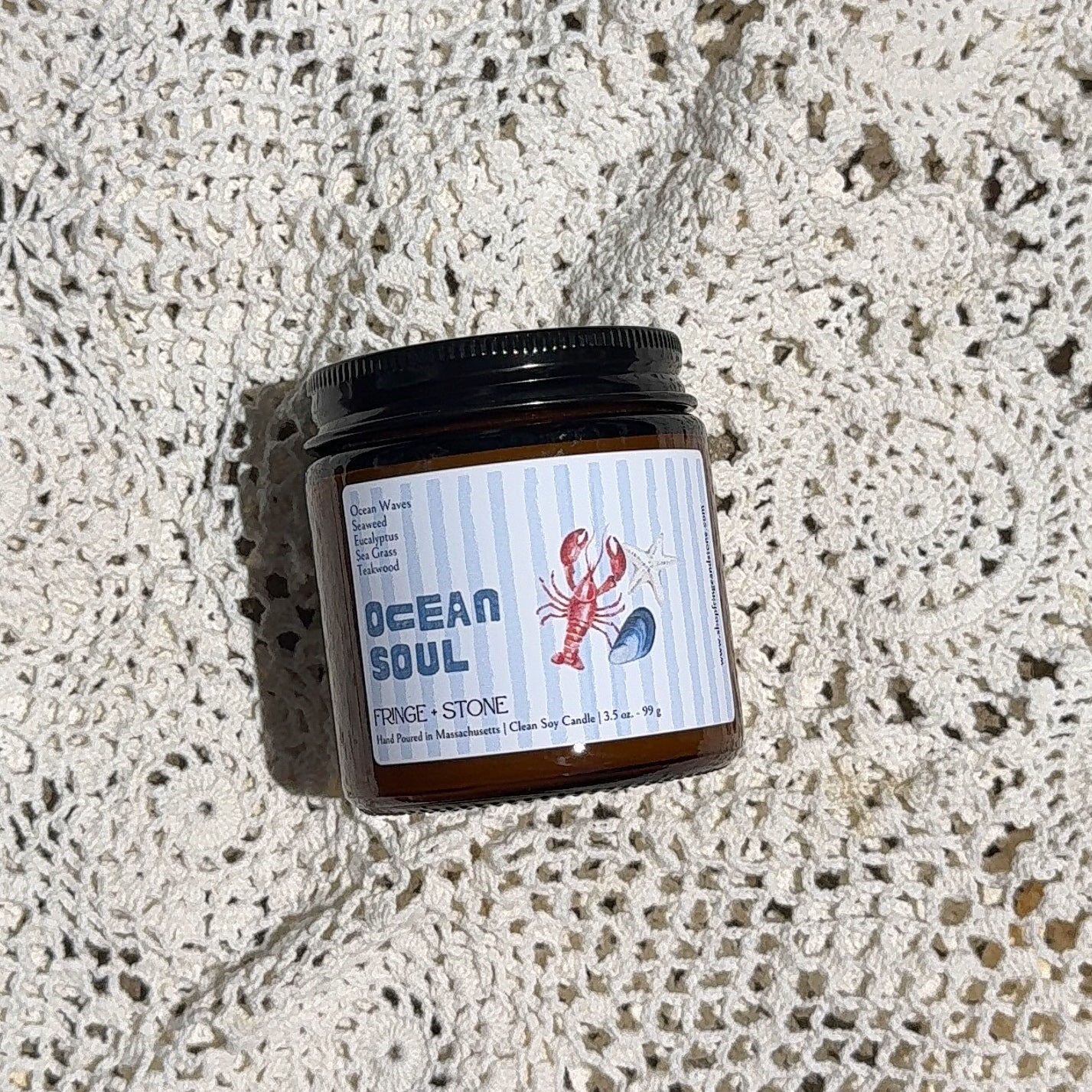 OCEAN SOUL SOY CANDLE - 3.5 oz.