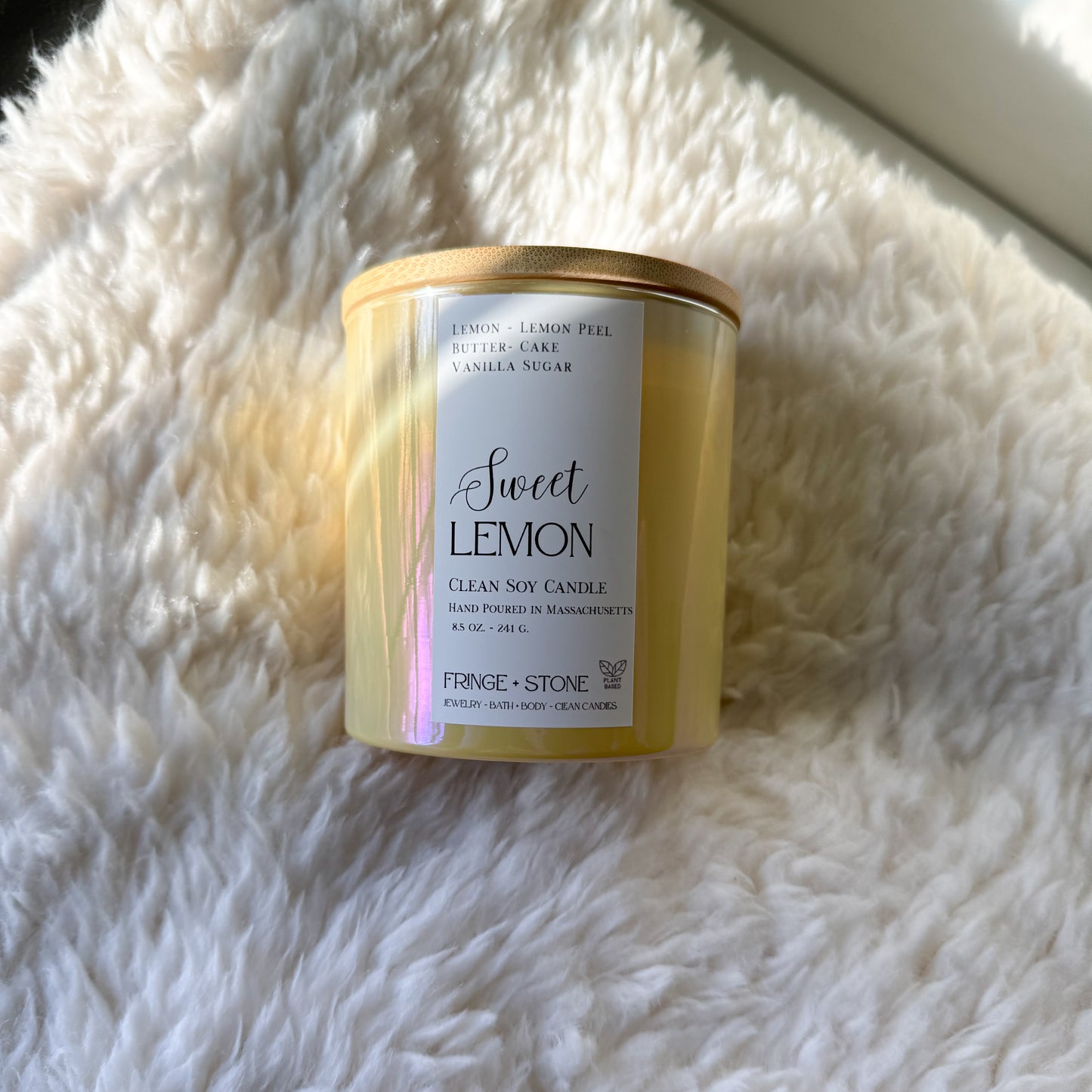 SWEET LEMON SOY CANDLE - 8.5 oz.