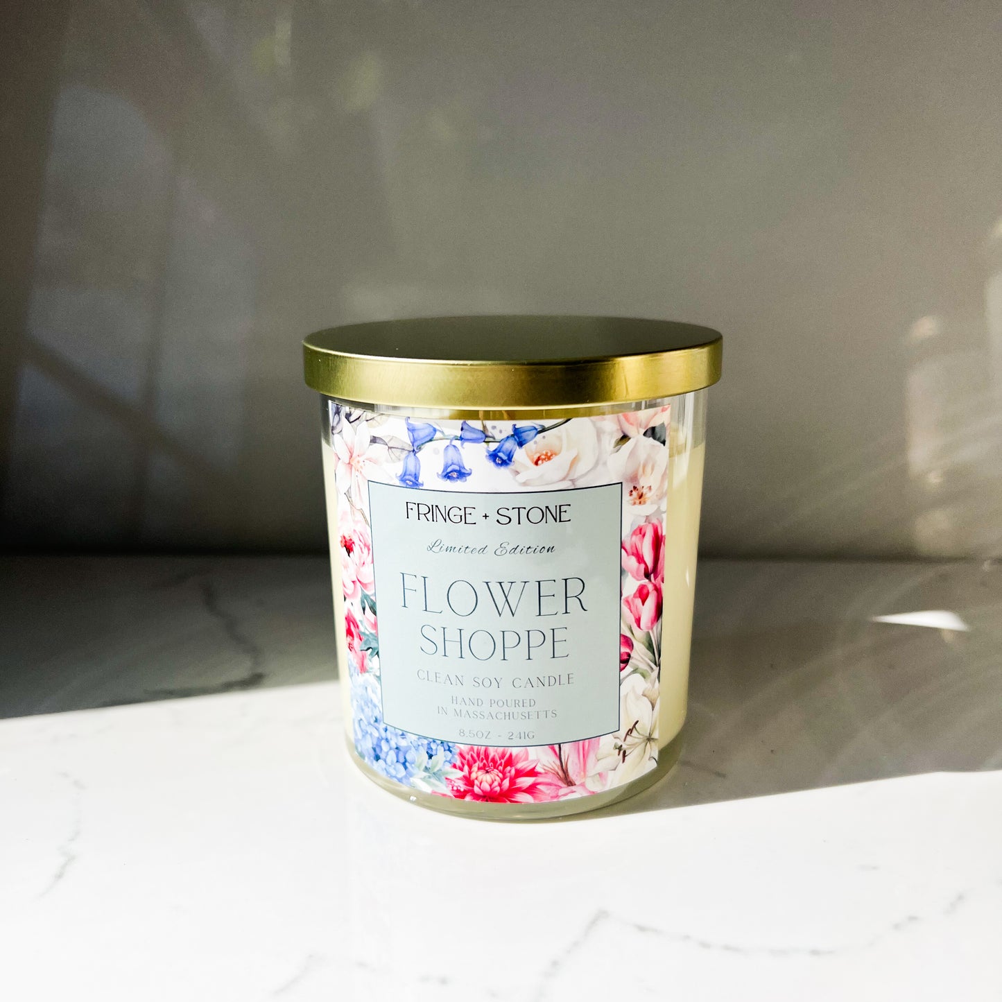 FLOWER SHOPPE SOY CANDLE - 8.5 oz.