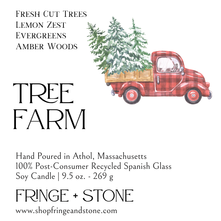 TREE FARM SOY CANDLE - 9.5 oz.