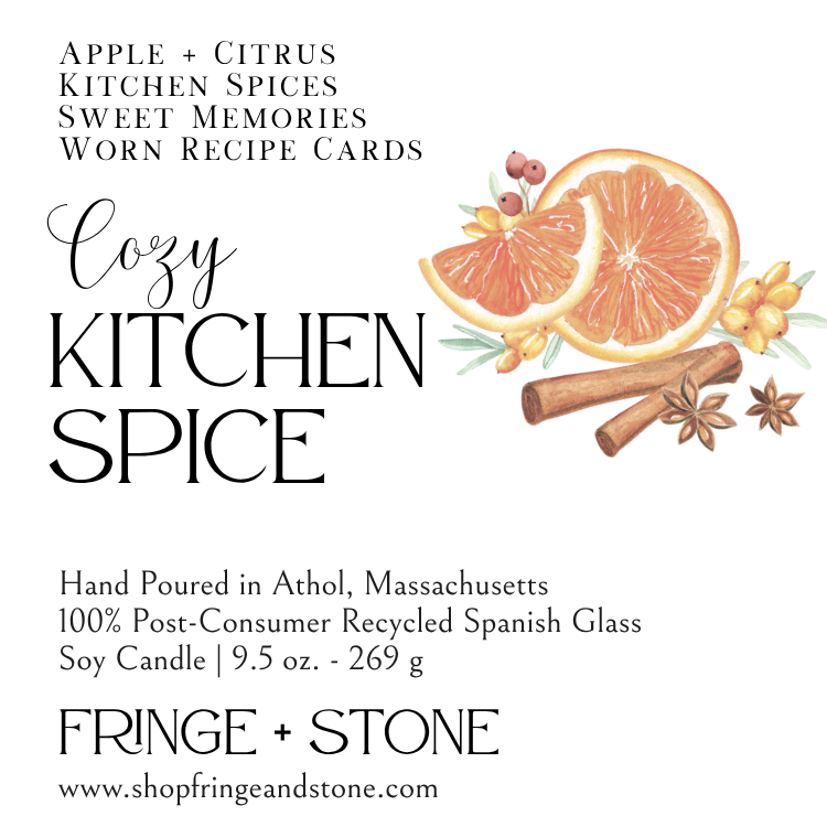 COZY KITCHEN SPICE SOY CANDLE - 9.5 oz.