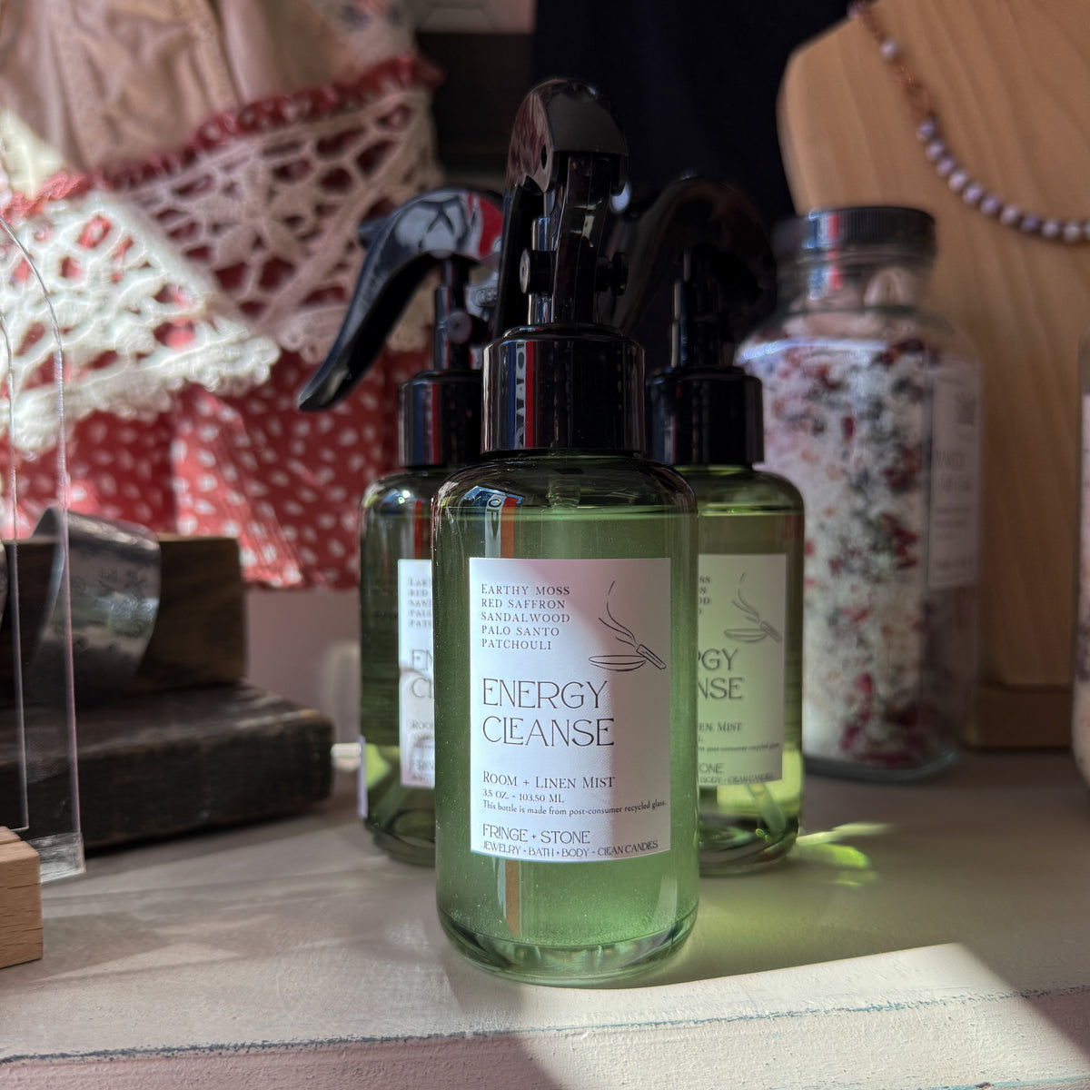 ENERGY CLEANSE - Room + Linen Spray