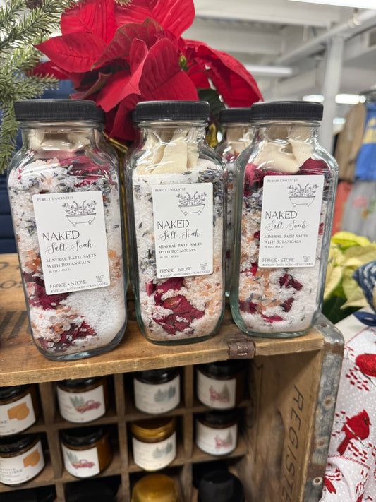 NAKED SALT SOAK - unscented