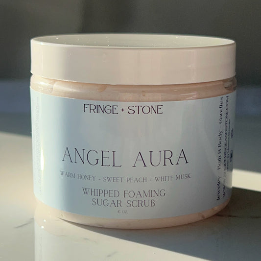 ANGEL AURA - WHIPPED FOAMING SUGAR SCRUB