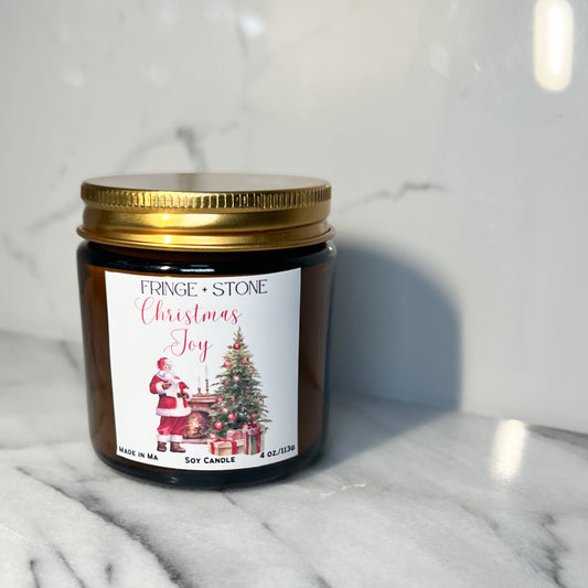 CHRISTMAS JOY 4 oz. CANDLE