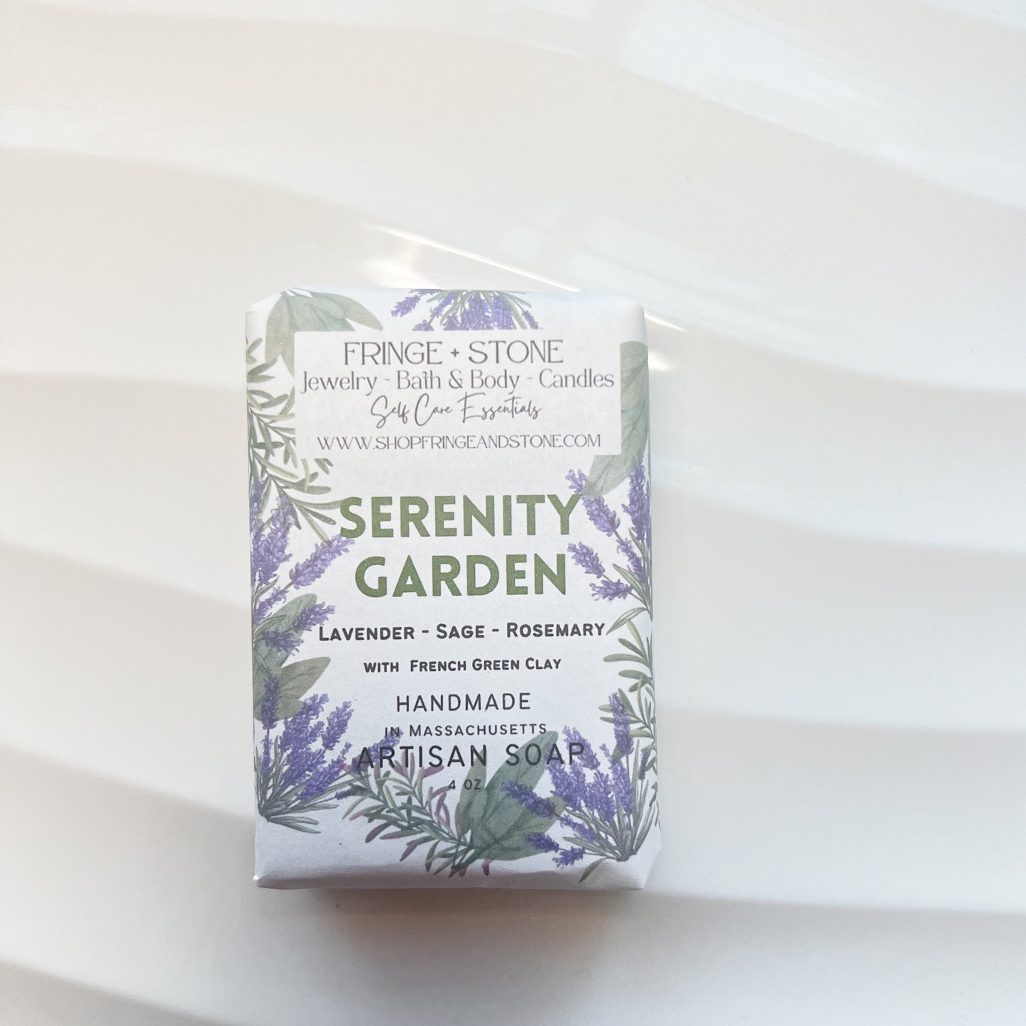 SERENITY GARDEN BAR SOAP