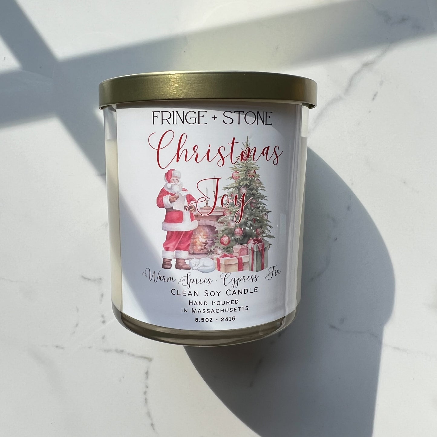 CHRISTMAS JOY - 8.5 oz CANDLE