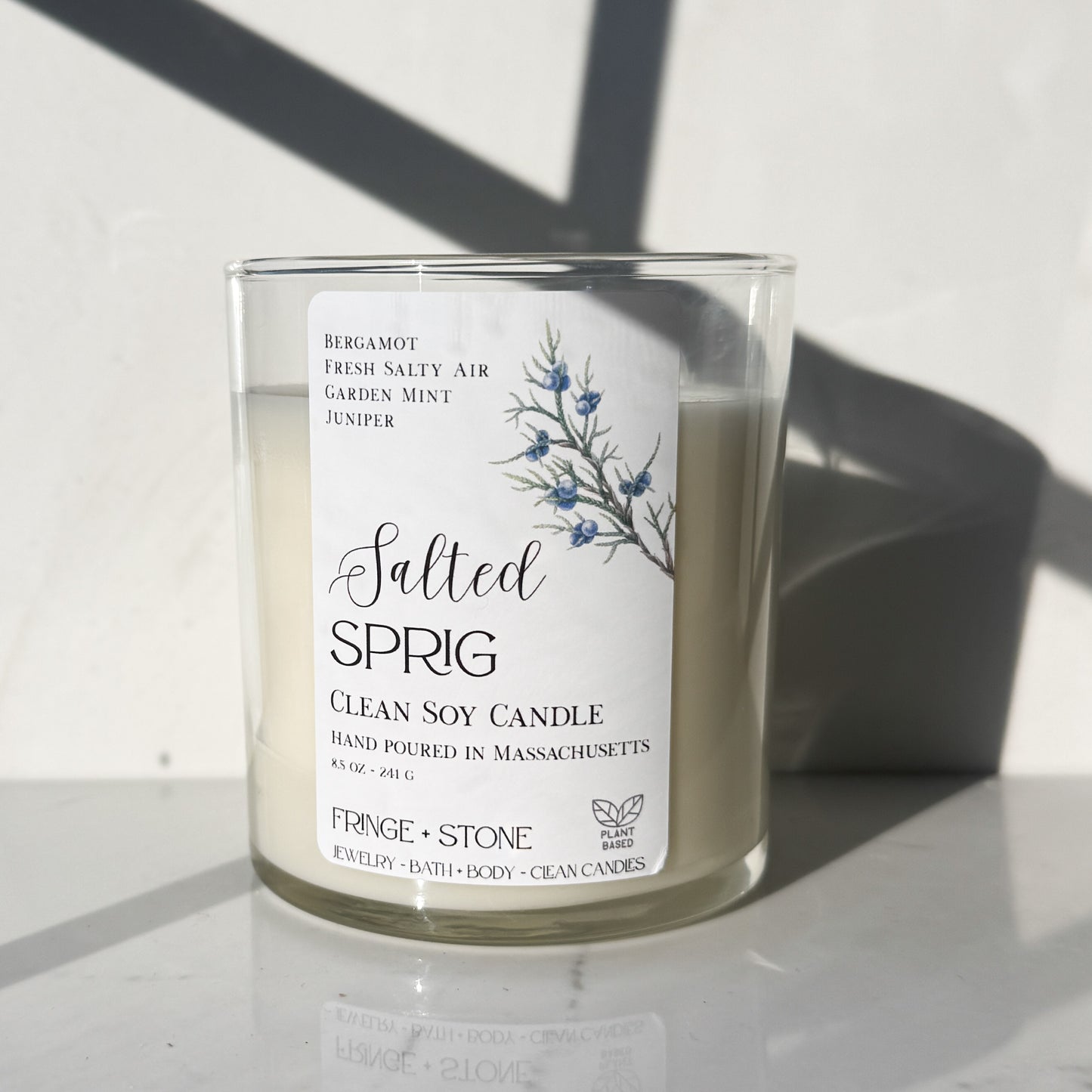 SALTED SPRIG SOY CANDLE - 8.5 OZ