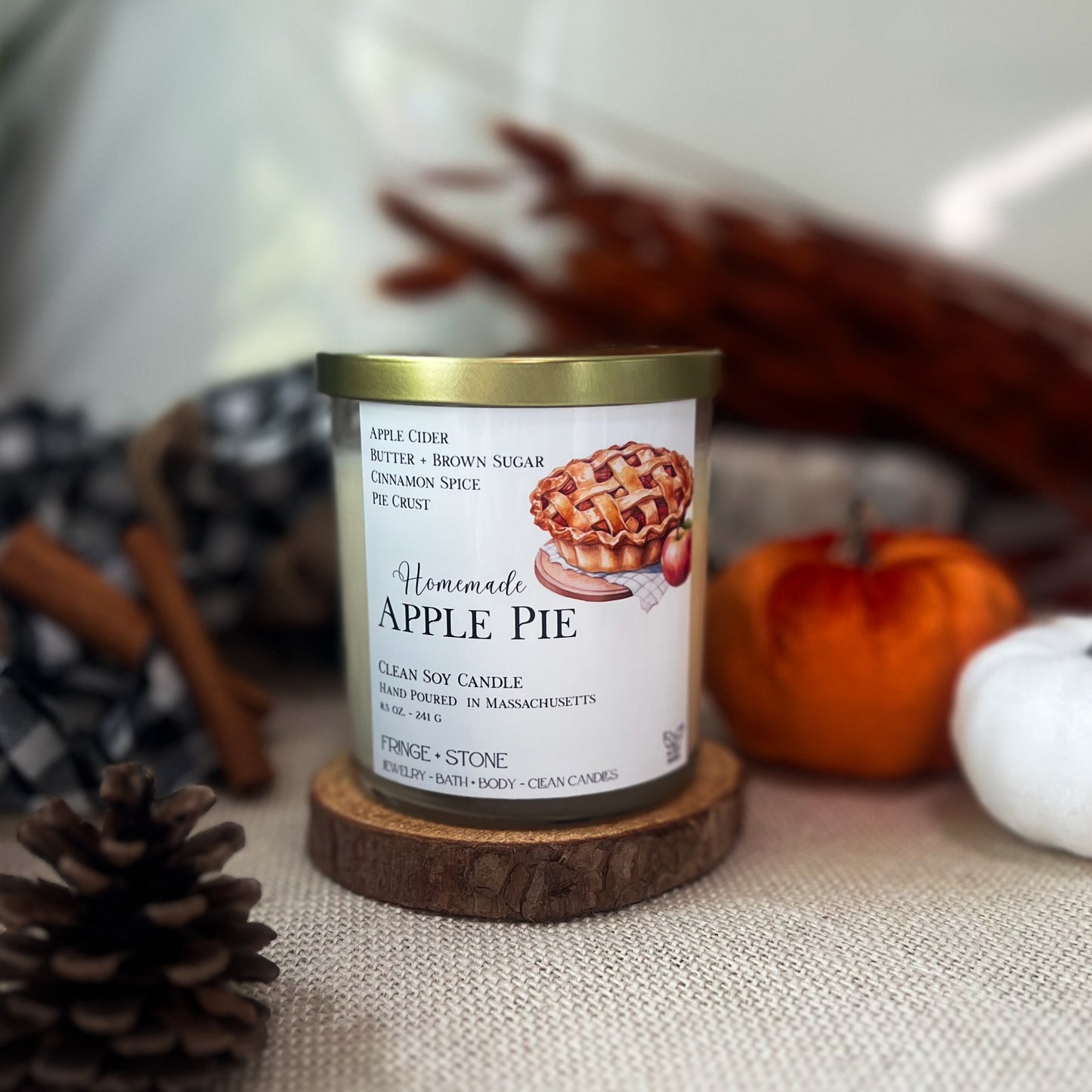 HOMEMADE APPLE PIE Soy Candle