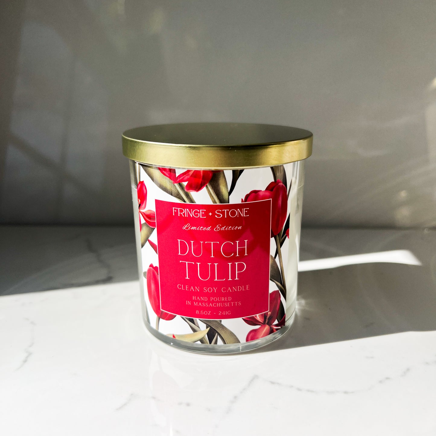 DUTCH TULIP SOY CANDLE - 8.5 OZ.