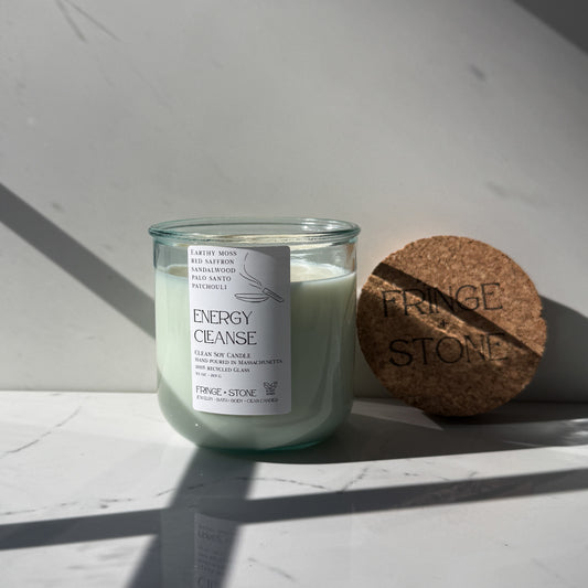 ENERGY CLEANSE SOY CANDLE - 9.5 oz.
