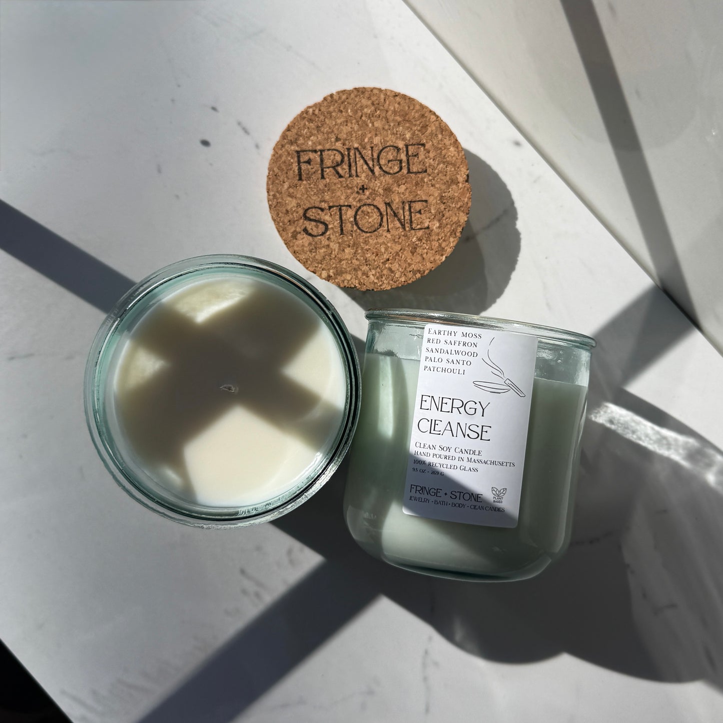 ENERGY CLEANSE SOY CANDLE - 9.5 oz.