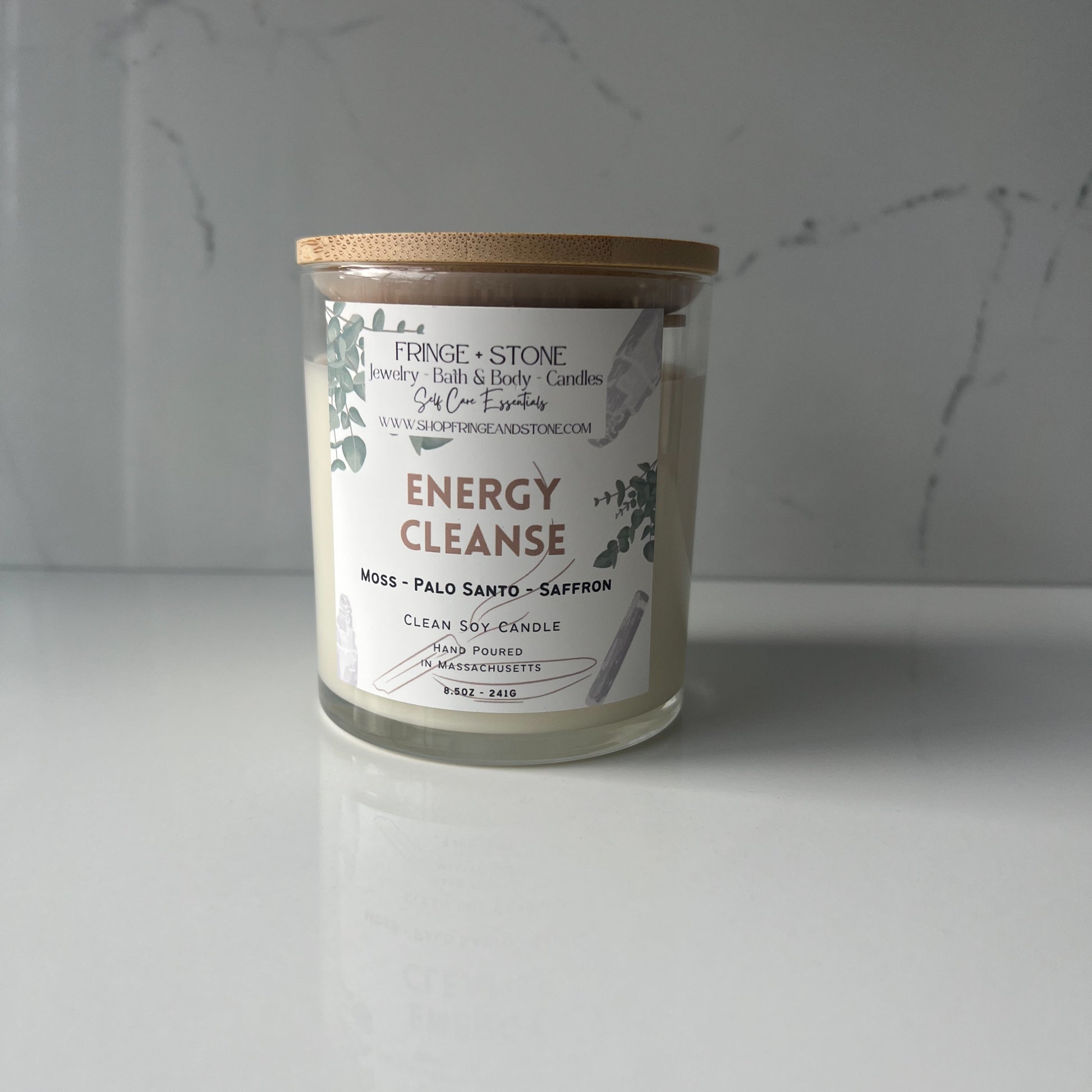 Energy Cleanse Soy Candle