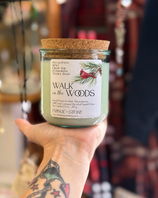 WALK IN THE WOODS SOY CANDLE 9.5oz.