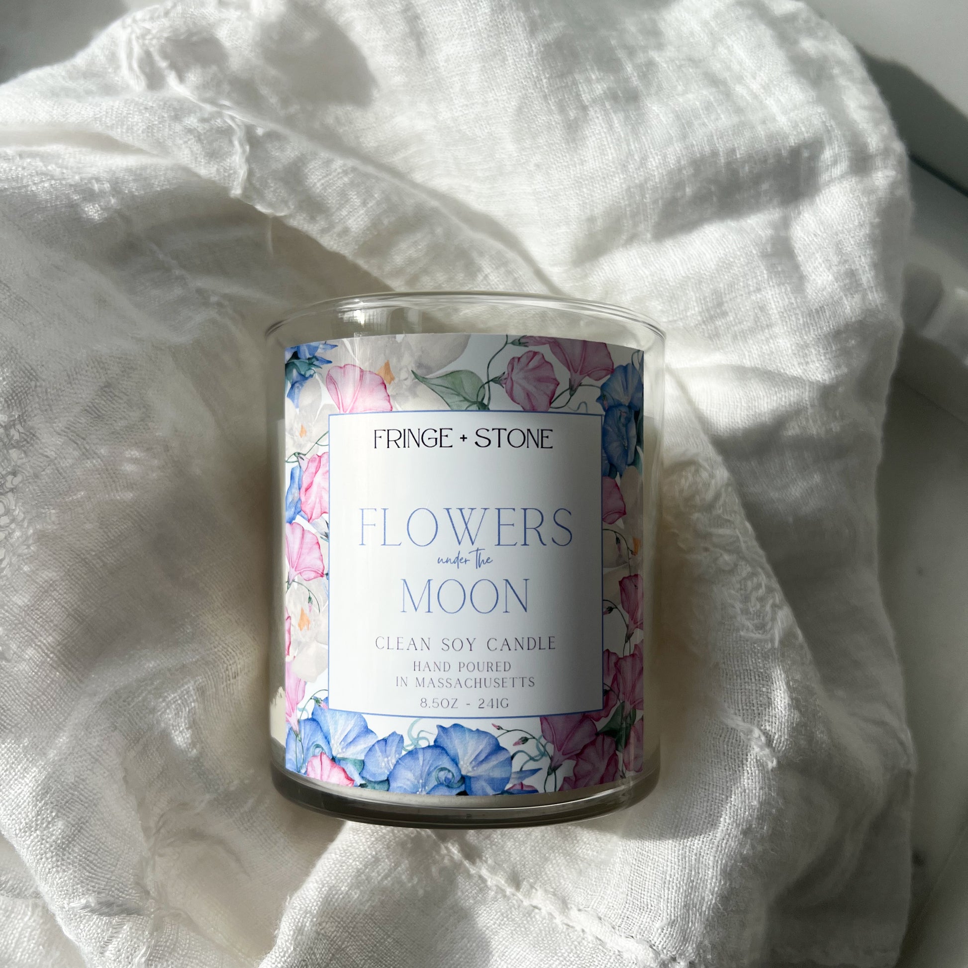 FLOWERS UNDER THE MOON SOY CANDLE