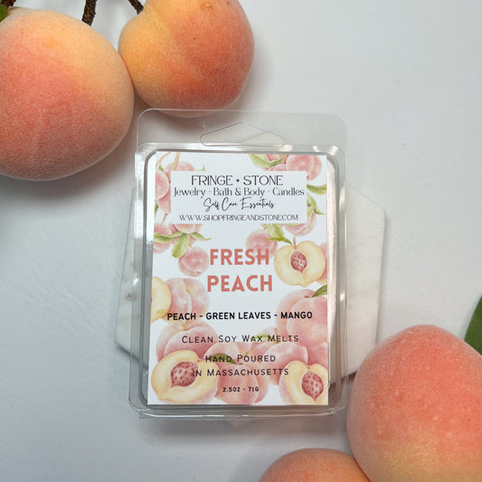 FRESH PEACH WAX MELTS