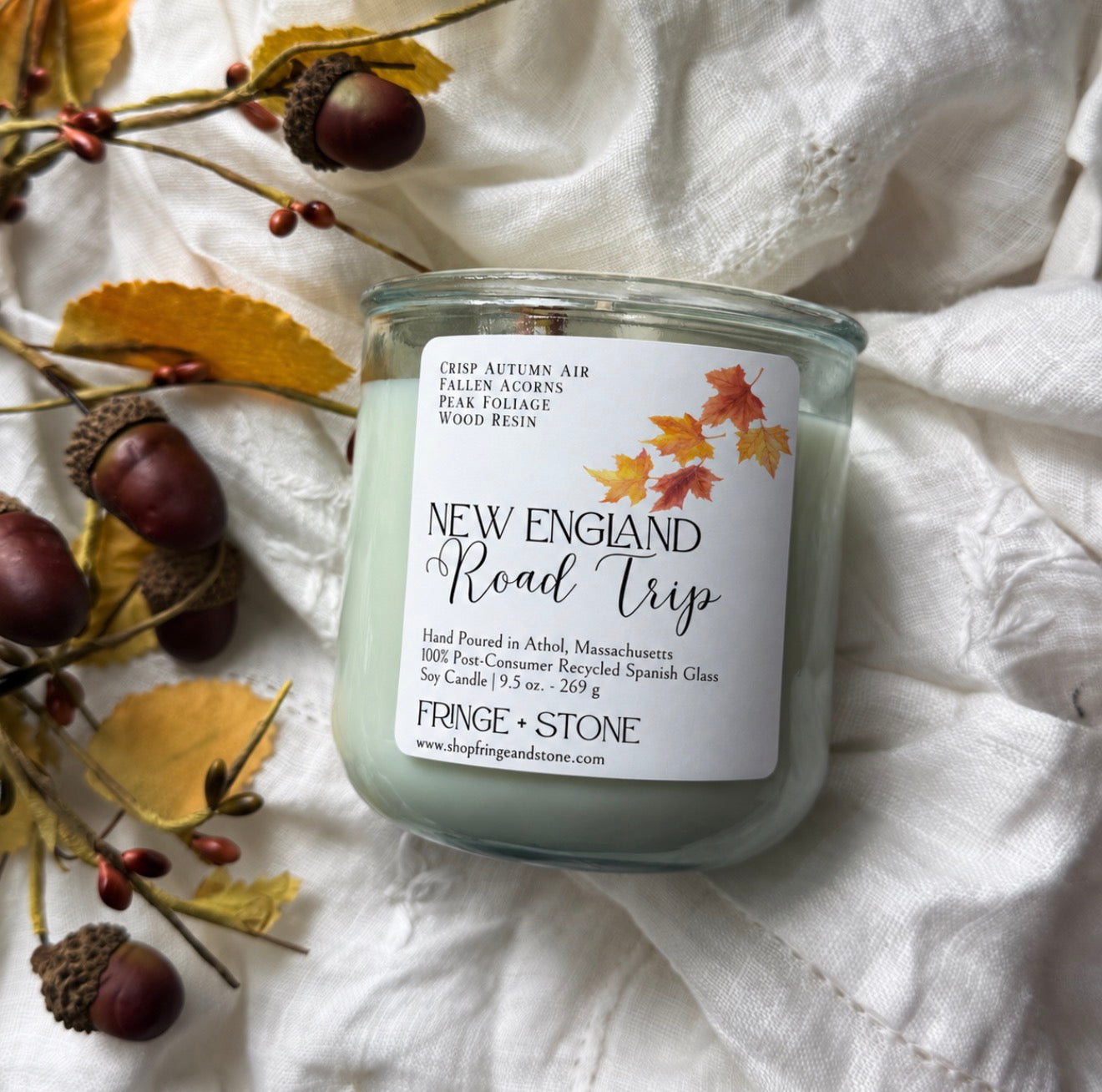 NEW ENGLAND ROAD TRIP SOY CANDLE - 9.5 oz.
