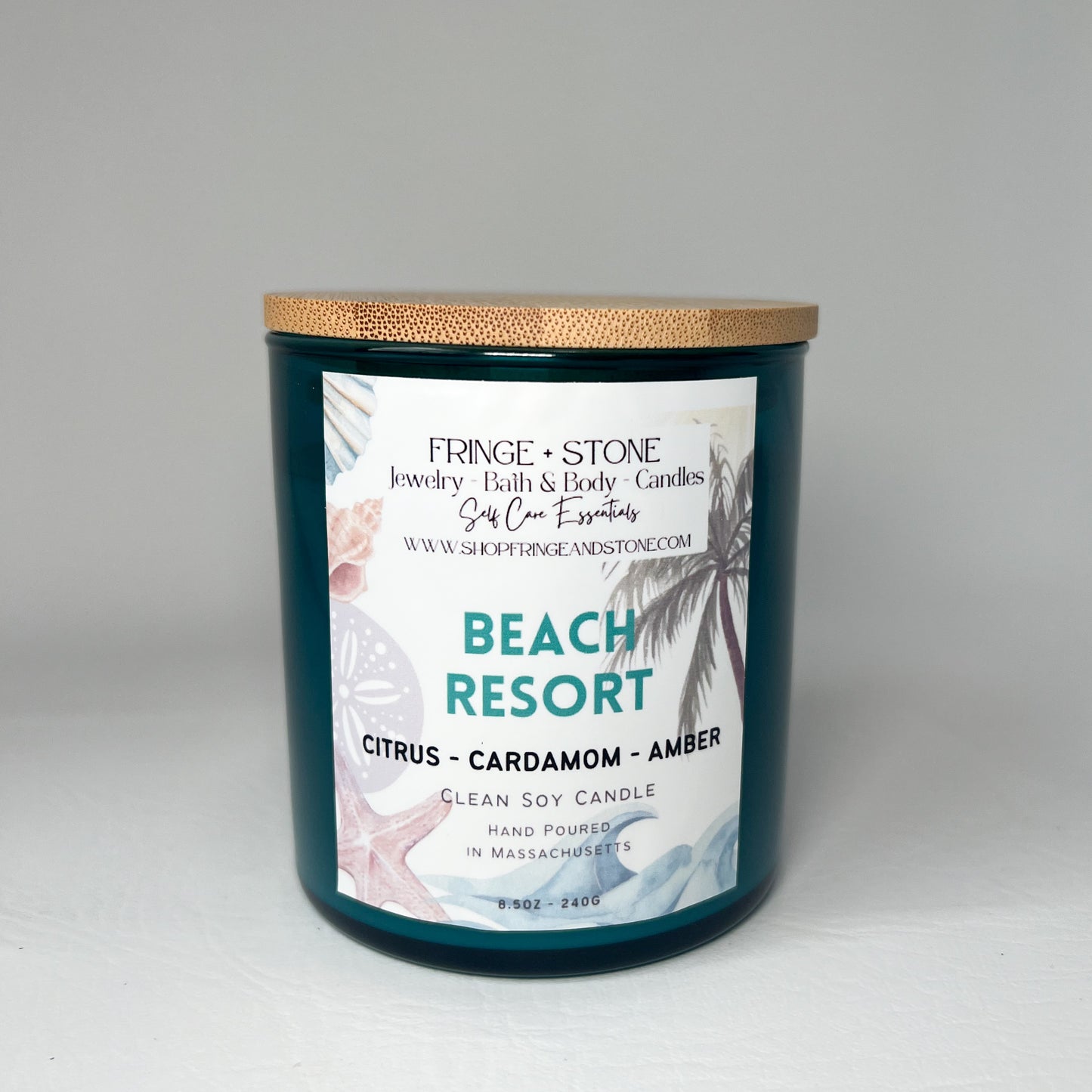 BEACH RESORT 8.5oz. SOY CANDLE