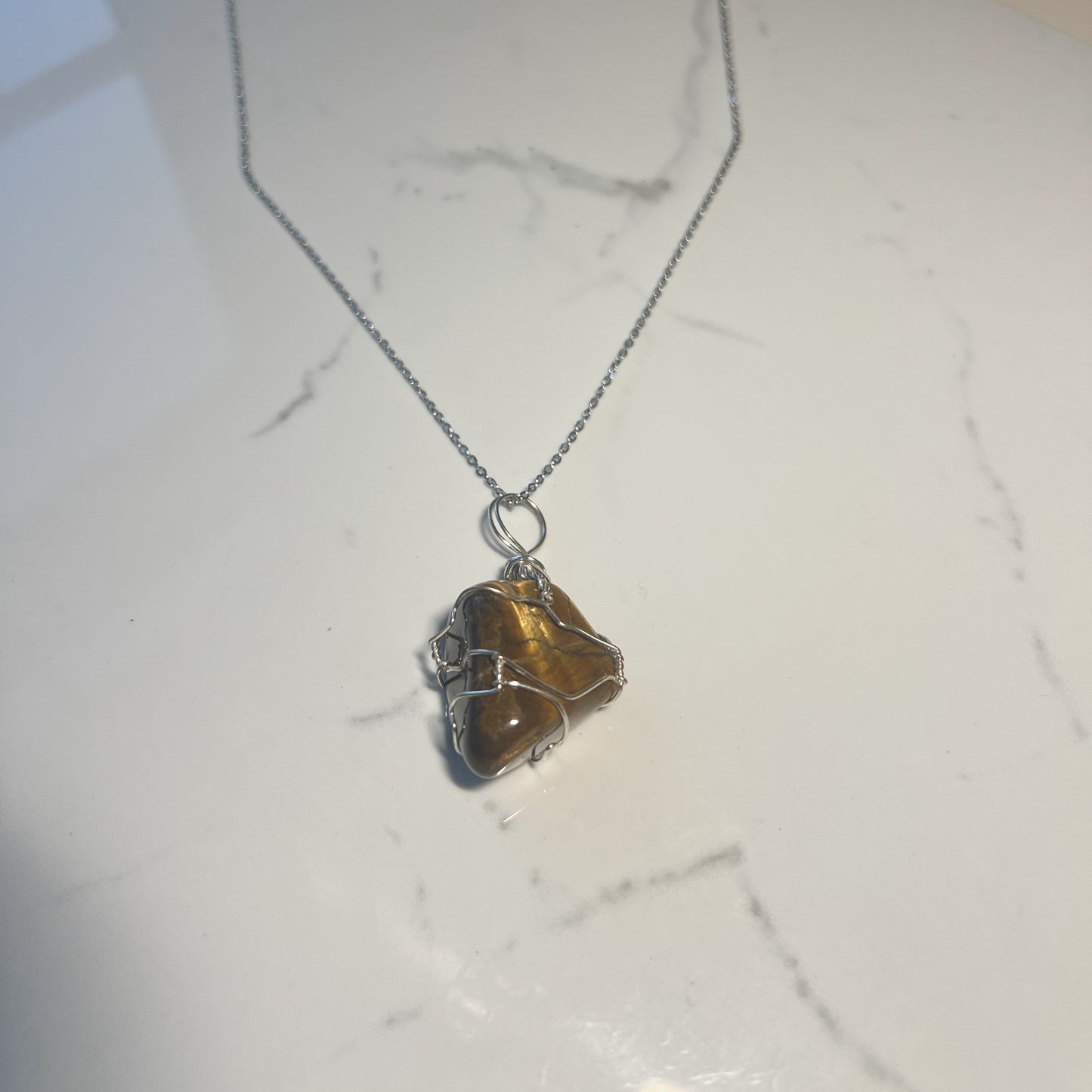 TIGERS EYE NECKLACE