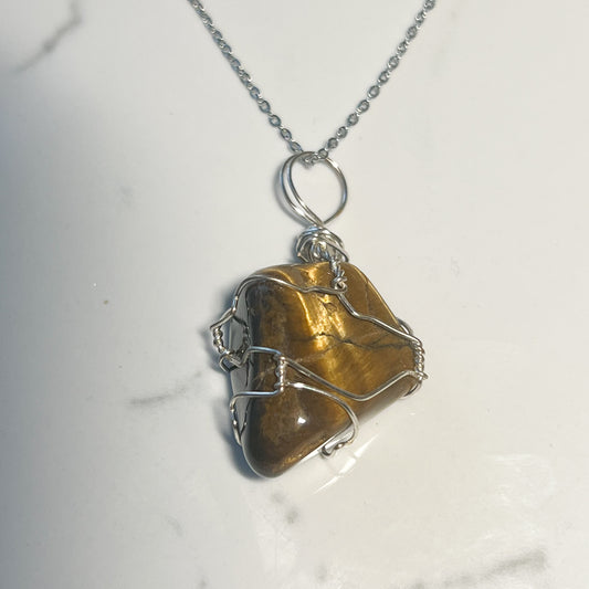 TIGERS EYE NECKLACE