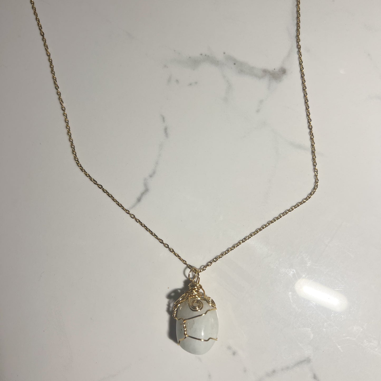 AQUAMARINE NECKLACE