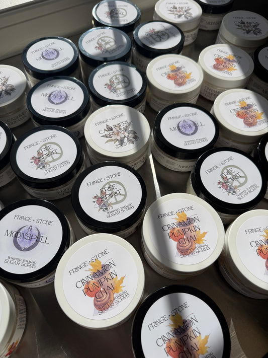 WHIPPPED FOAMING SUGAR SCRUBS