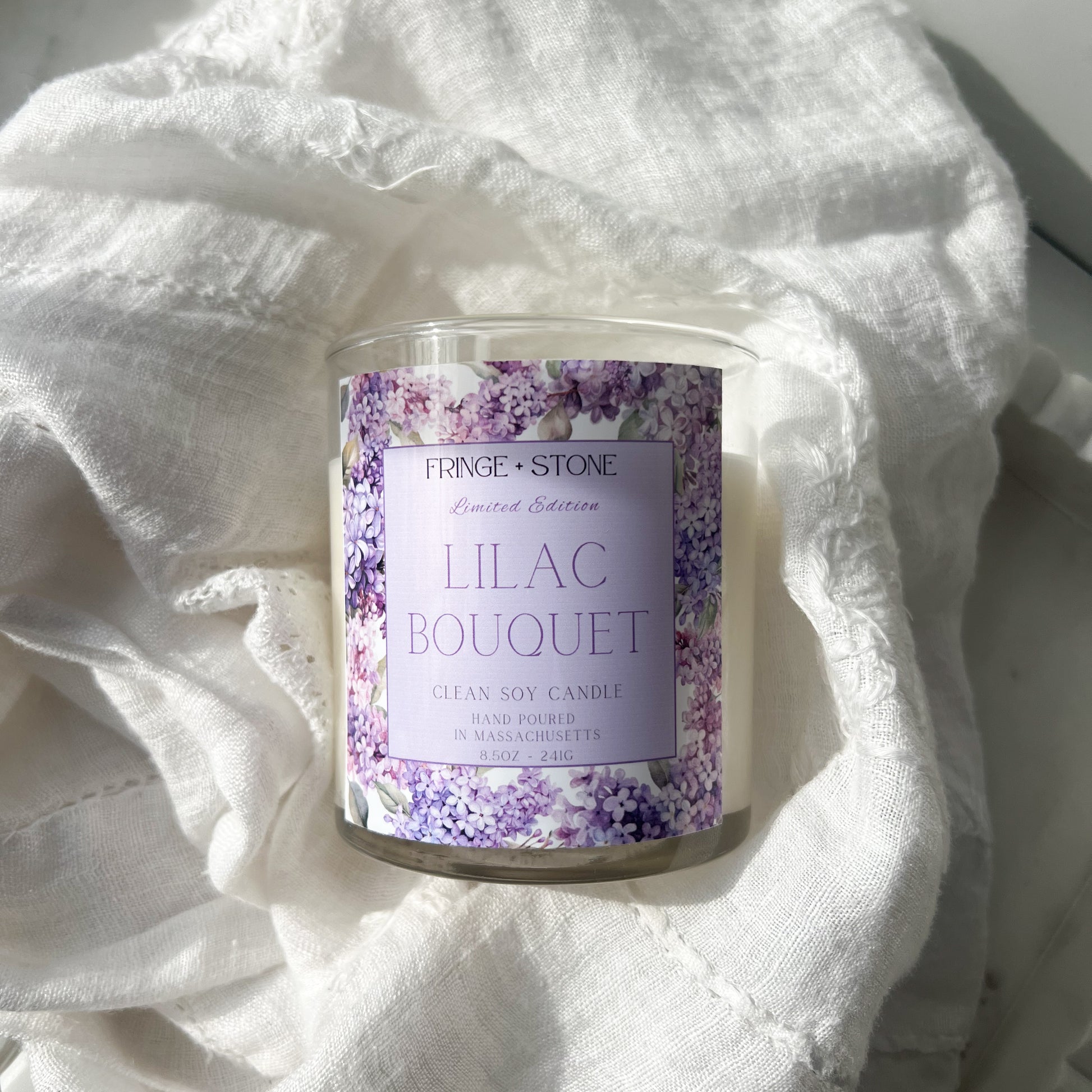 LILAC BOUQUET SOY CANDLE