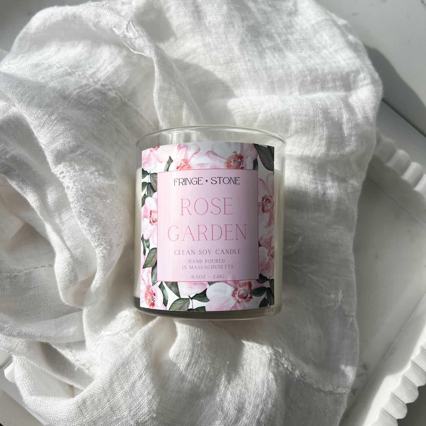 ROSE GARDEN SOY CANDLE