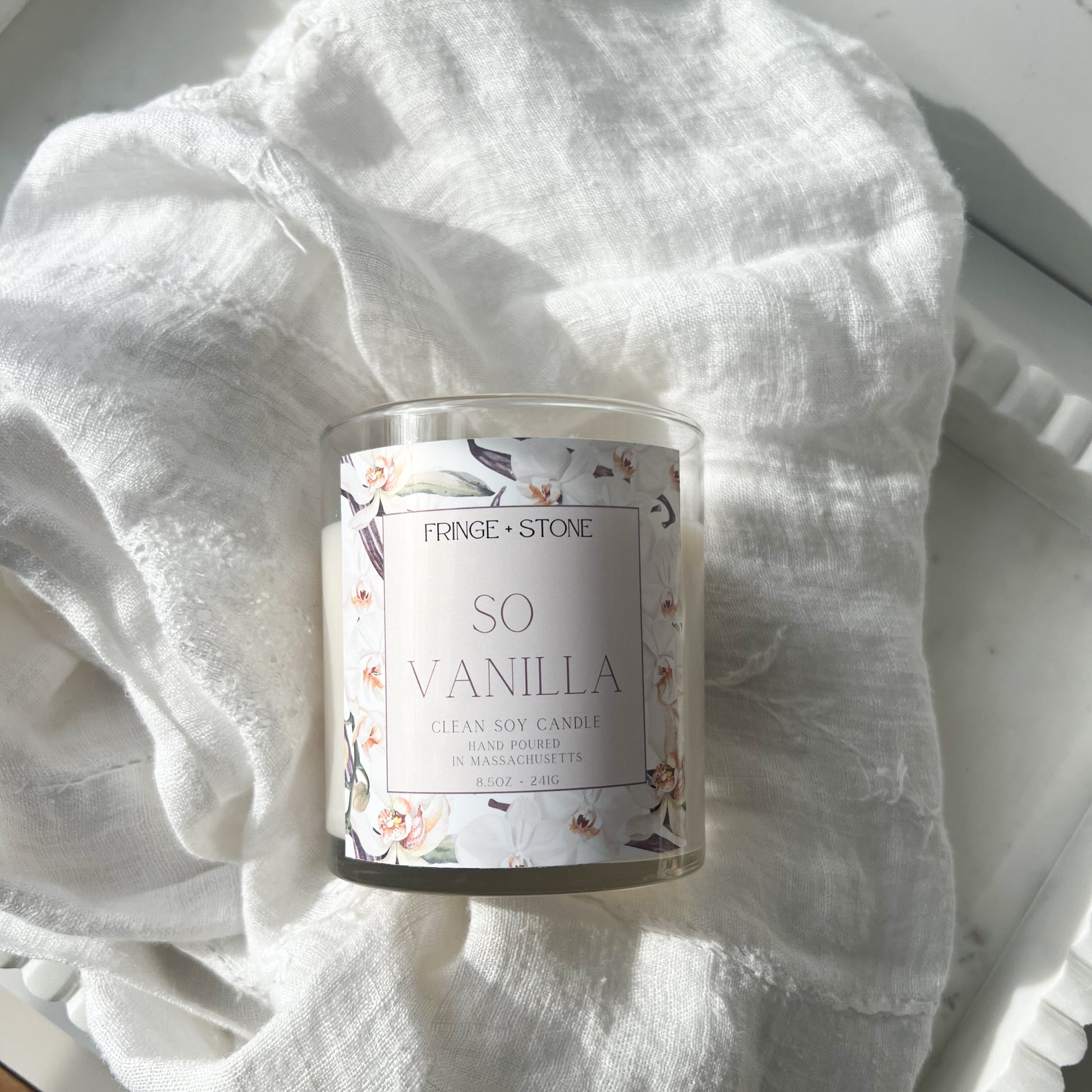 SO VANILLA SOY CANDLE