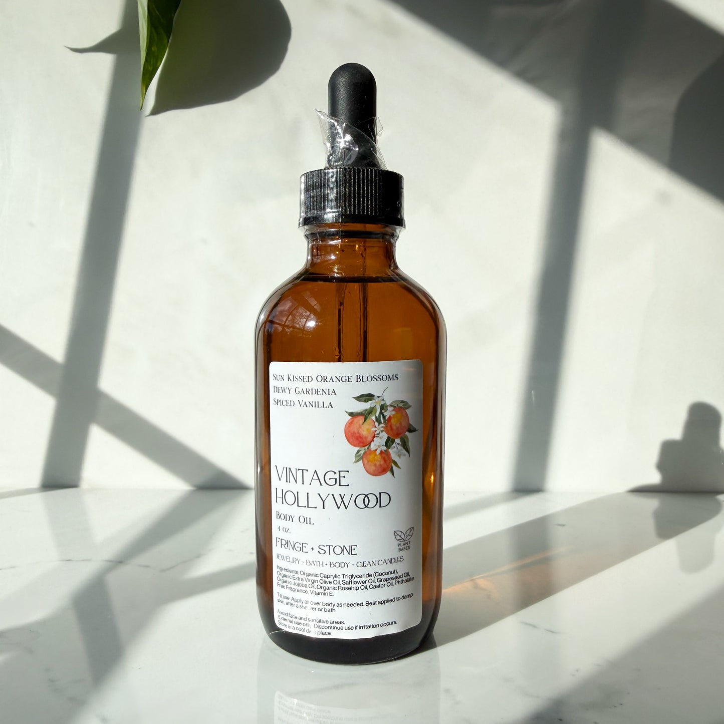 VINTAGE HOLLYWOOD BODY OIL - 4 oz.