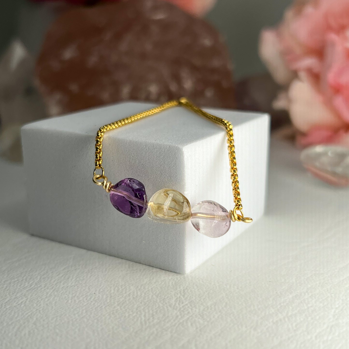 AMETRINE BOLO BRACELET