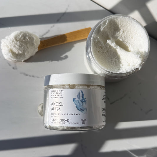 ANGEL AURA - WHIPPED FOAMING SUGAR SCRUB