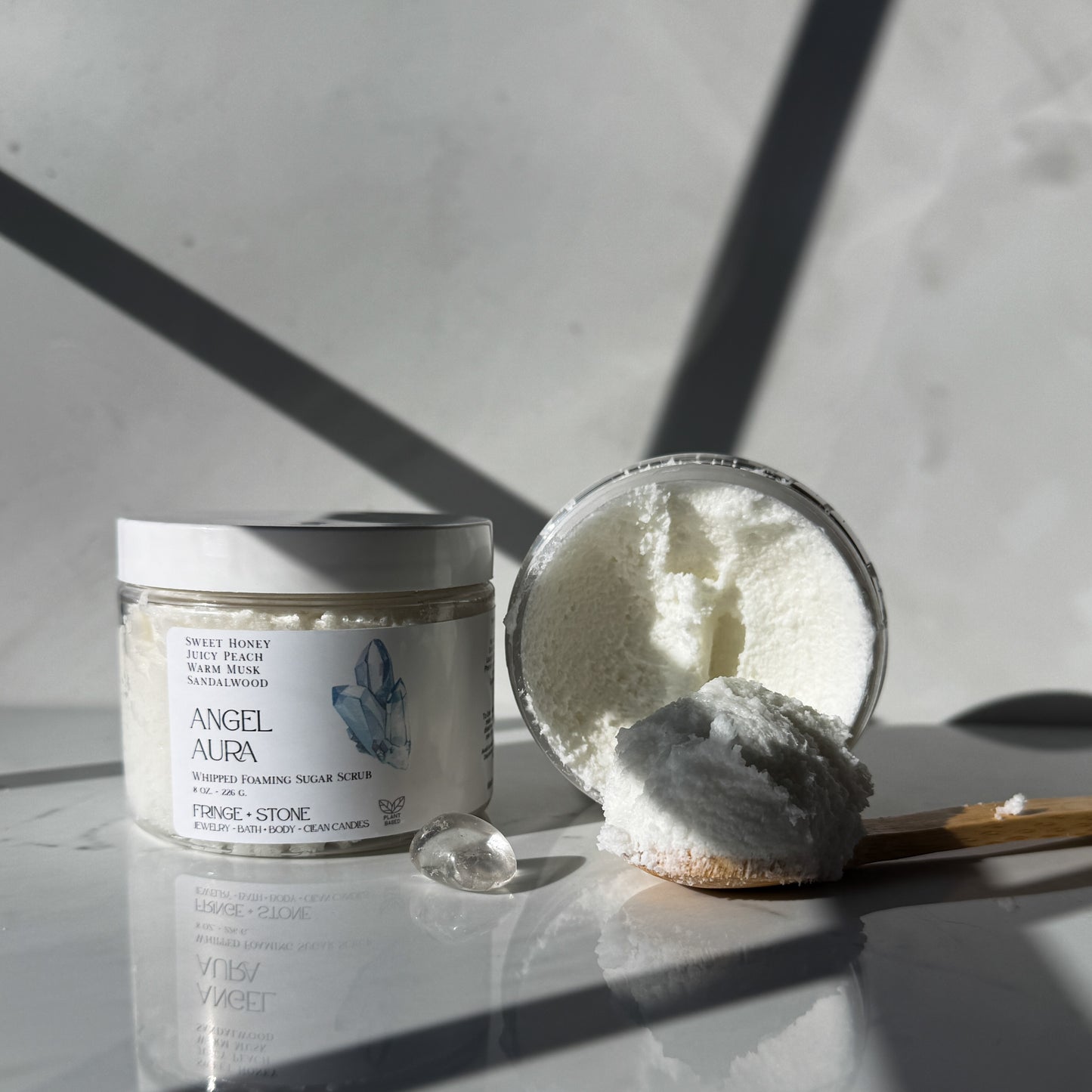 ANGEL AURA - WHIPPED FOAMING SUGAR SCRUB