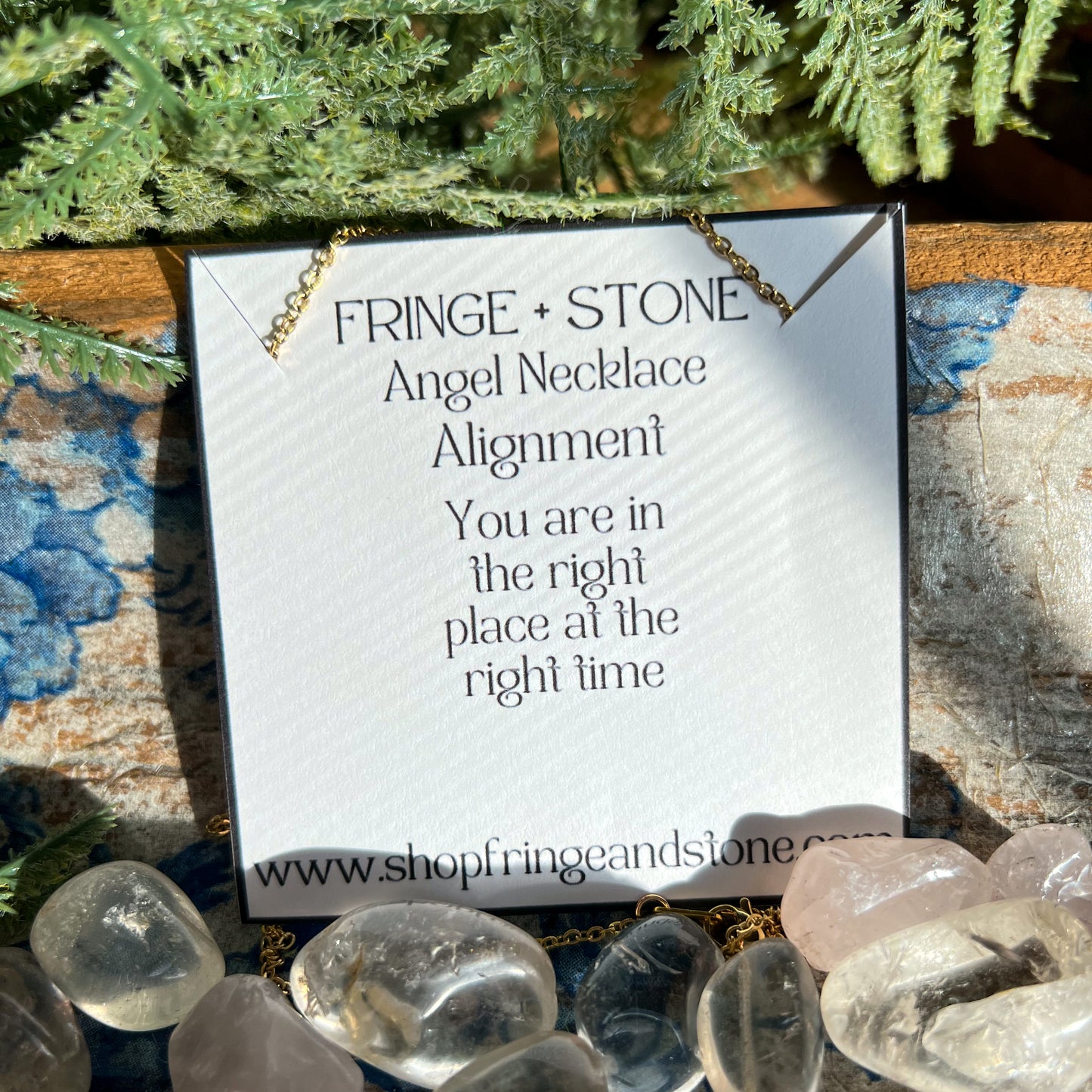 222 ALIGNMENT ANGEL NECKLACE