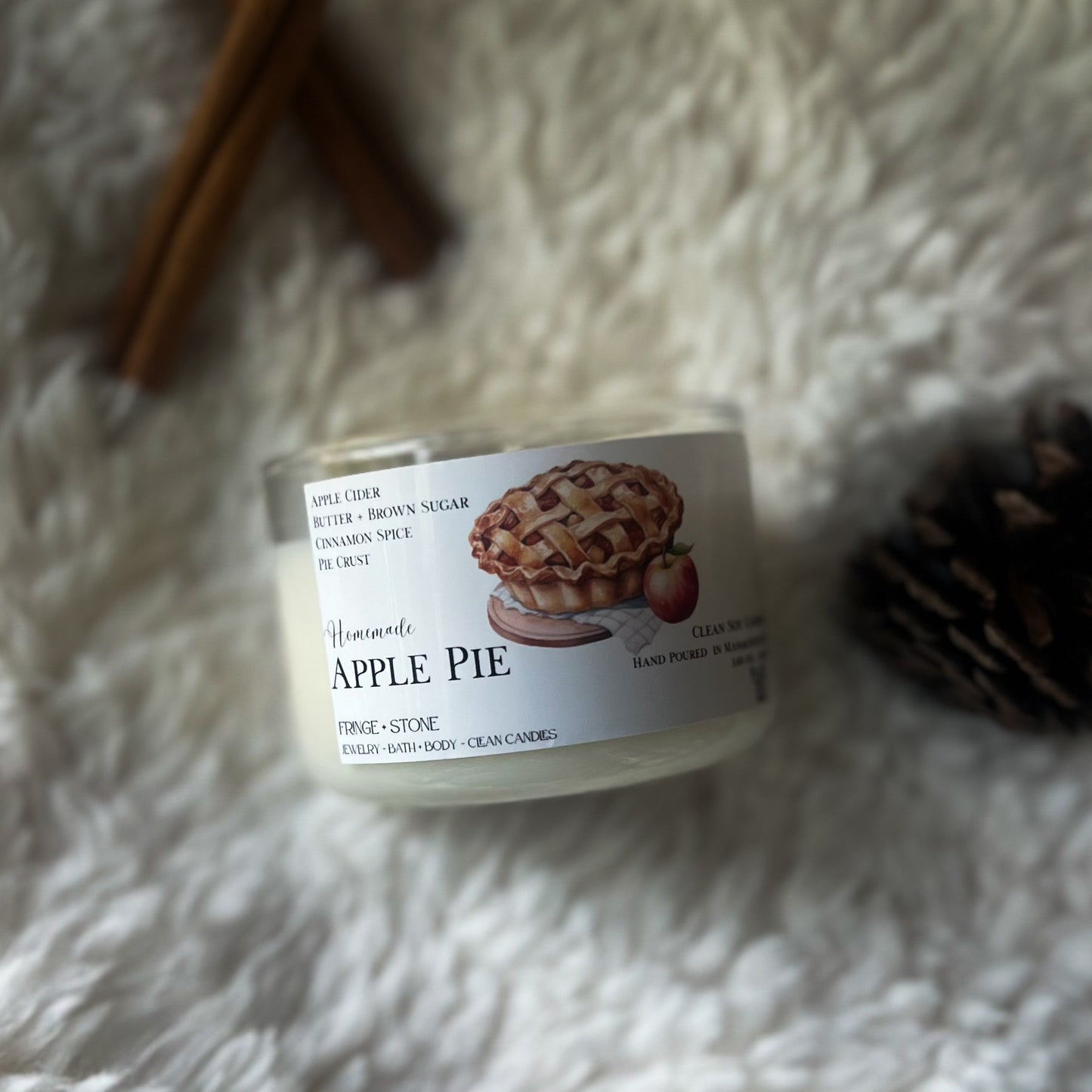 HOMEMADE APPLE PIE Soy Candle