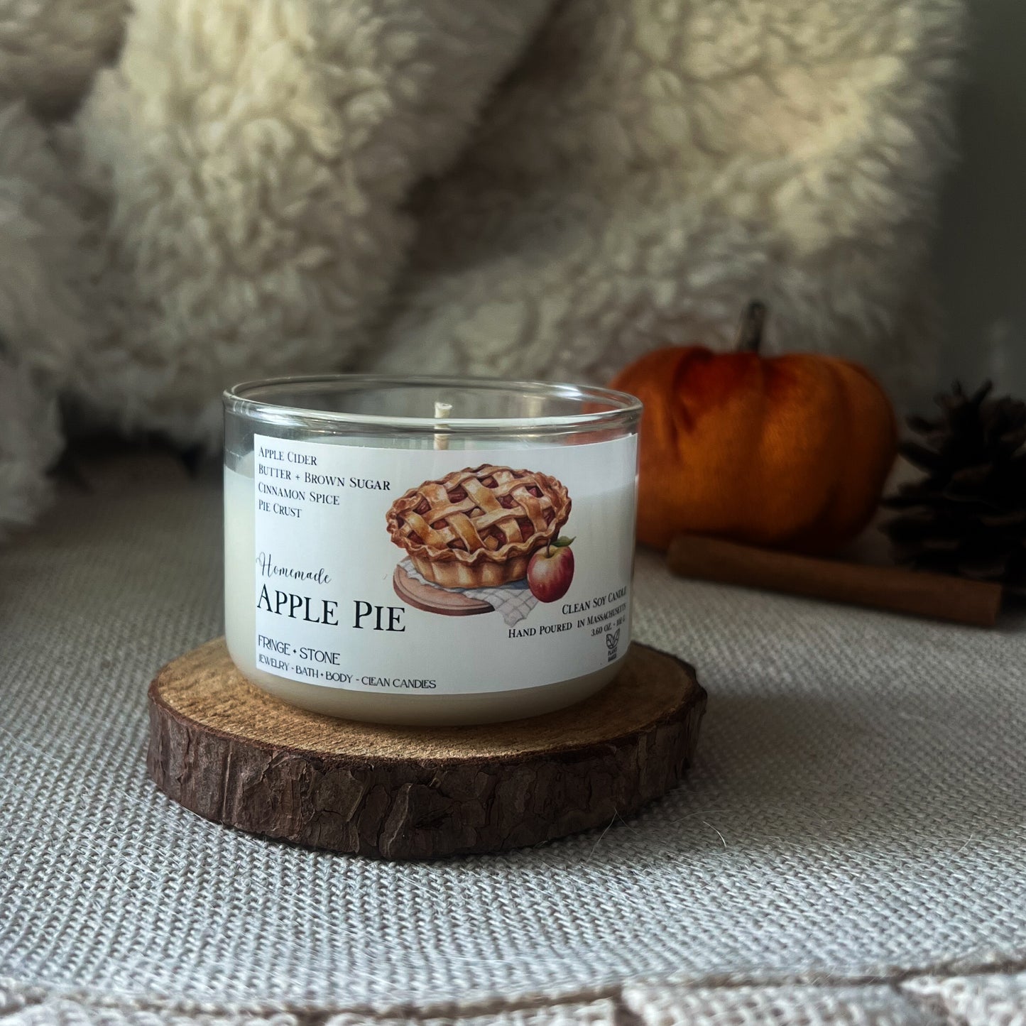 HOMEMADE APPLE PIE Soy Candle