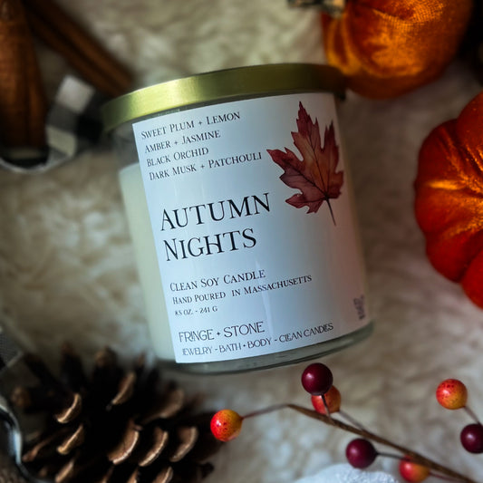 AUTUMN NIGHTS Soy Candle