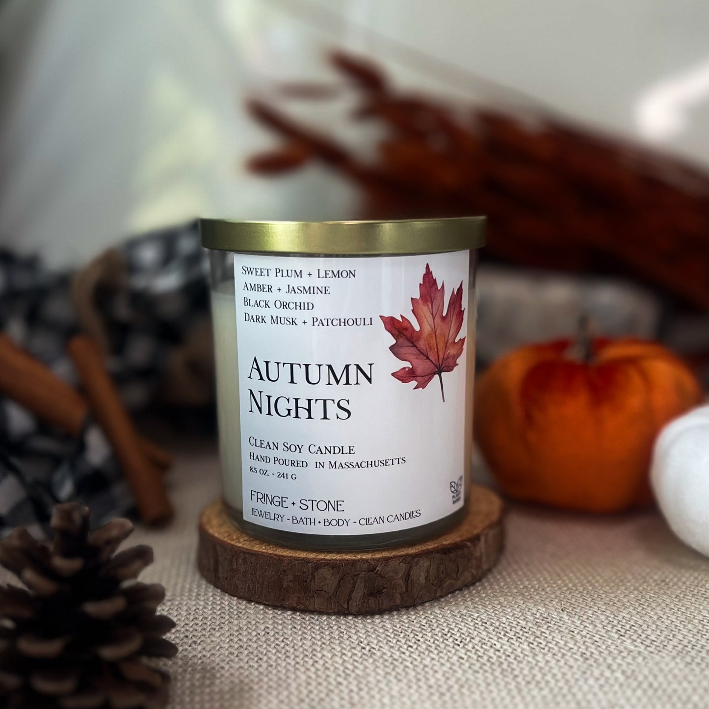 AUTUMN NIGHTS Soy Candle