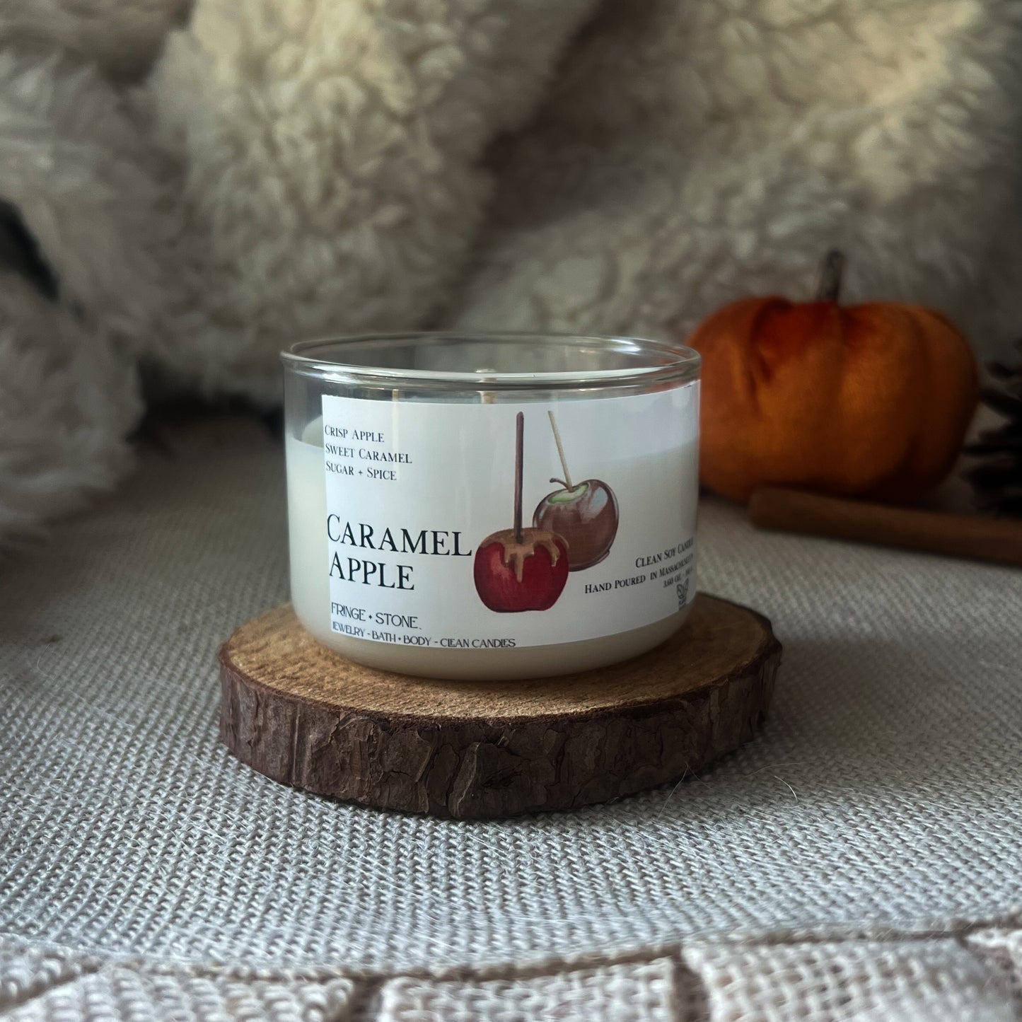 CARAMEL APPLE Soy Candle