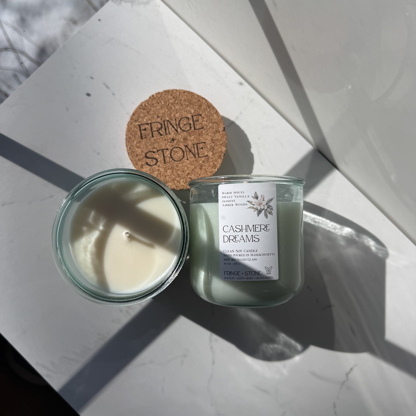 CASHMERE DREAMS SOY CANDLE - 9.5 oz.