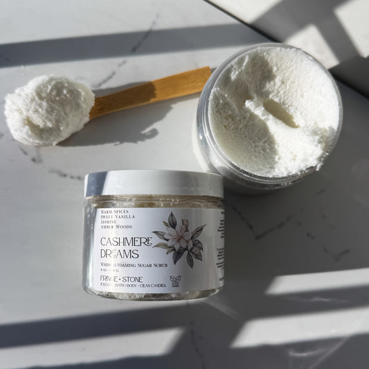 CASHMERE DREAMS - WHIPPED FOAMING SUGAR SCRUB