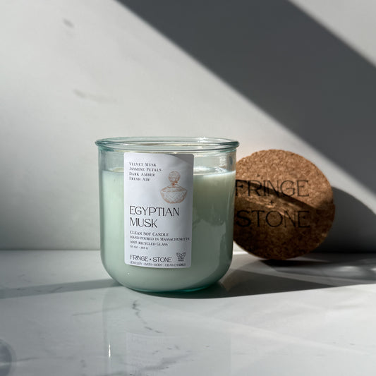EGYPTIAN MUSK SOY CANDLE - 9.5 oz.